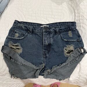 One Teaspoon Bandit Shorts Black